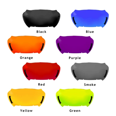 Motorcycle front windshield – in Multiple Colors