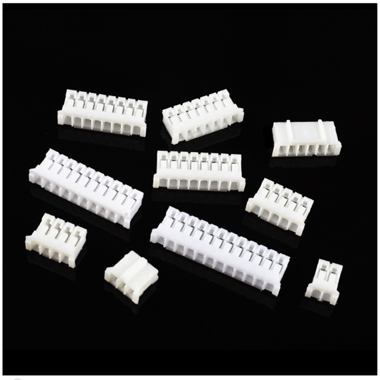 PH2.0 터미널 PH-2p3p4p5p6p8p10p 직선 핀 곡선 핀 고무 쉘 2.0mm 피치 배선 터미널