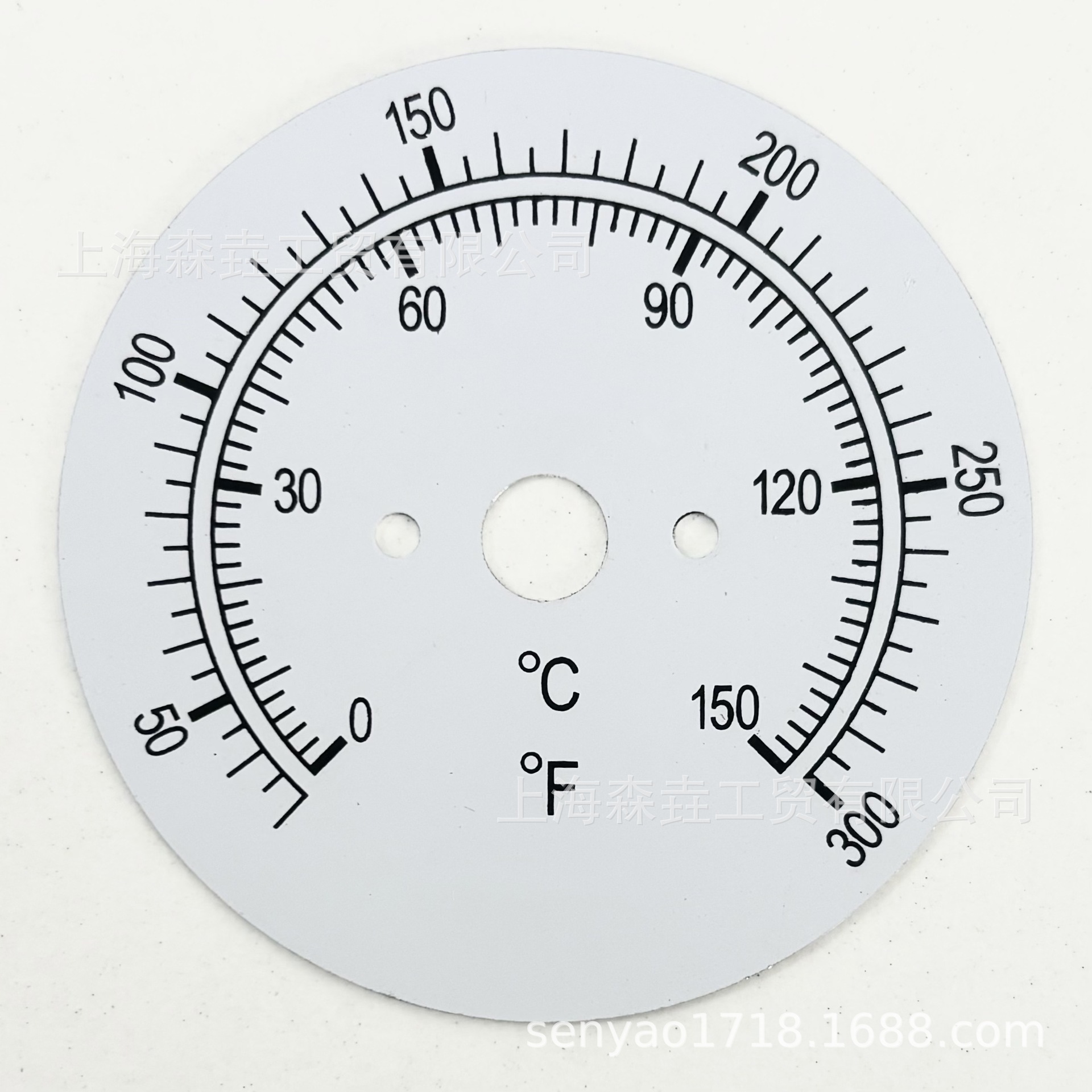 SS304材质T400C指针式温度计食品弹簧船用±1.5%