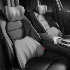 車のヘッドレスト車用ヘッドレスト車内シート記憶綿腰クッション車の首の枕のペアの車の枕の首の枕