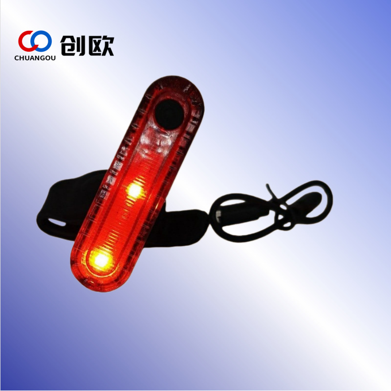 Luz trasera para bicicleta de montaña, recargable, luz de ciclismo nocturno, luz de advertencia decorativa para bicicleta de equilibrio para niños