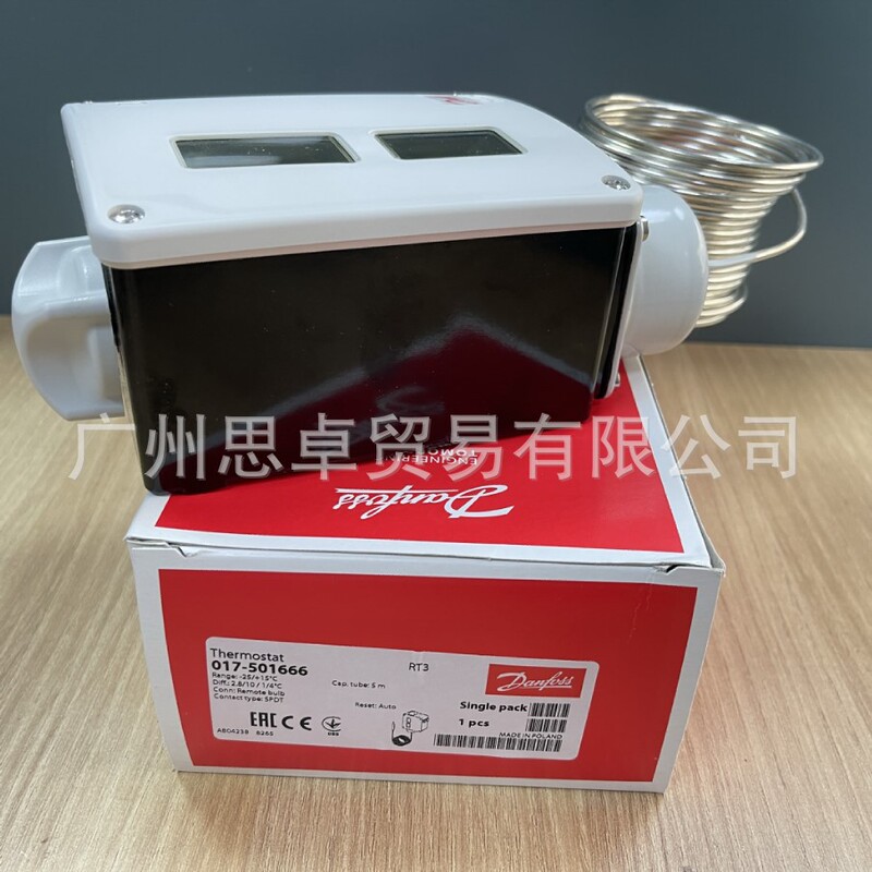 017-501666 Danfoss Danfoss Temperature Switch Rt3 017-5016 017-501666 Danfoss Danfoss Temperature Switch Rt3 017-5016