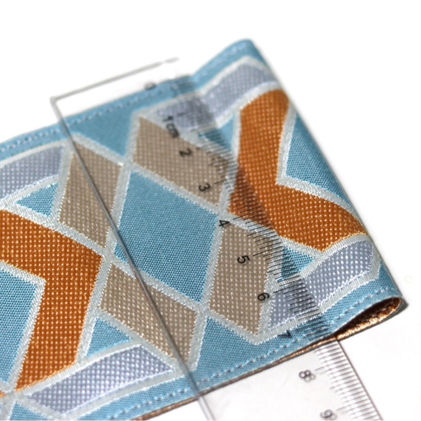 Ancho 7,2 cm de alta precisión textiles para el hogar correas cortina sofá cojín mesa bandera cama correas de costura