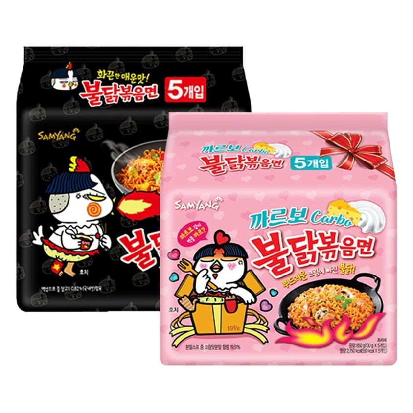 Корейская лапша быстрого приготовления