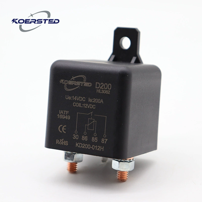Koersted 200A12V/24V преобразователь высокого тока стартовый автомобильный реле можно использовать 24 часа длительное время