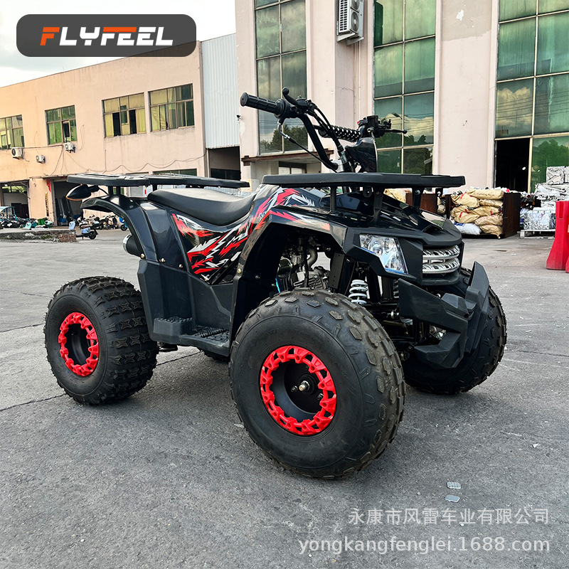 Cuatrimoto Todoterreno ATV 125CC de Hierro y Plástico