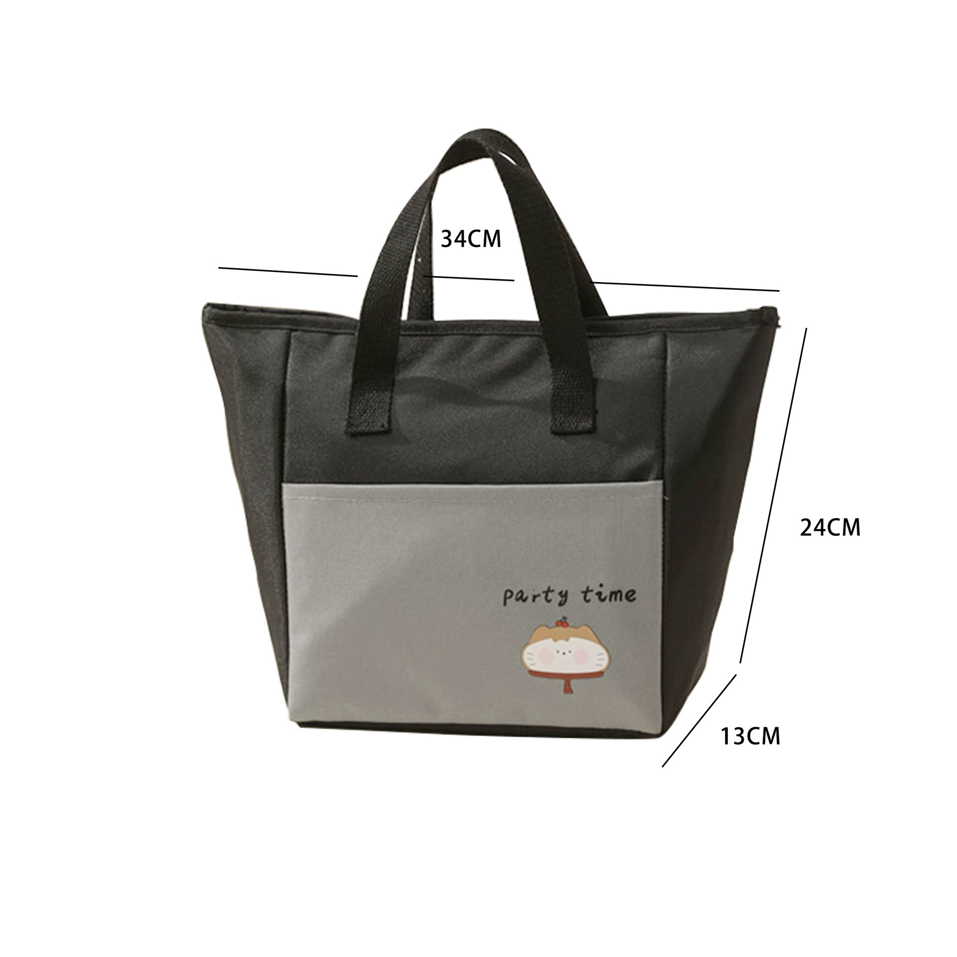 Льняная сумка, дорожная вместительная термосумка, ланч-бокс сумка, продуктовая сумка