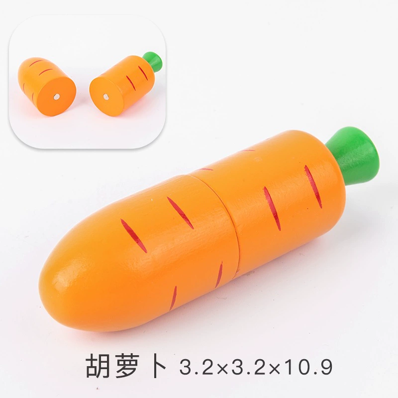 Деревянная игрушка для резки, ручной работы, 1–3 года