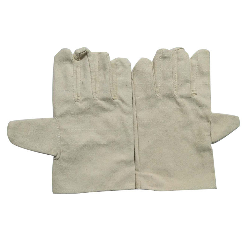 丛林夜行者 厚型 帆布工人手套  灰白色 计价单位：副