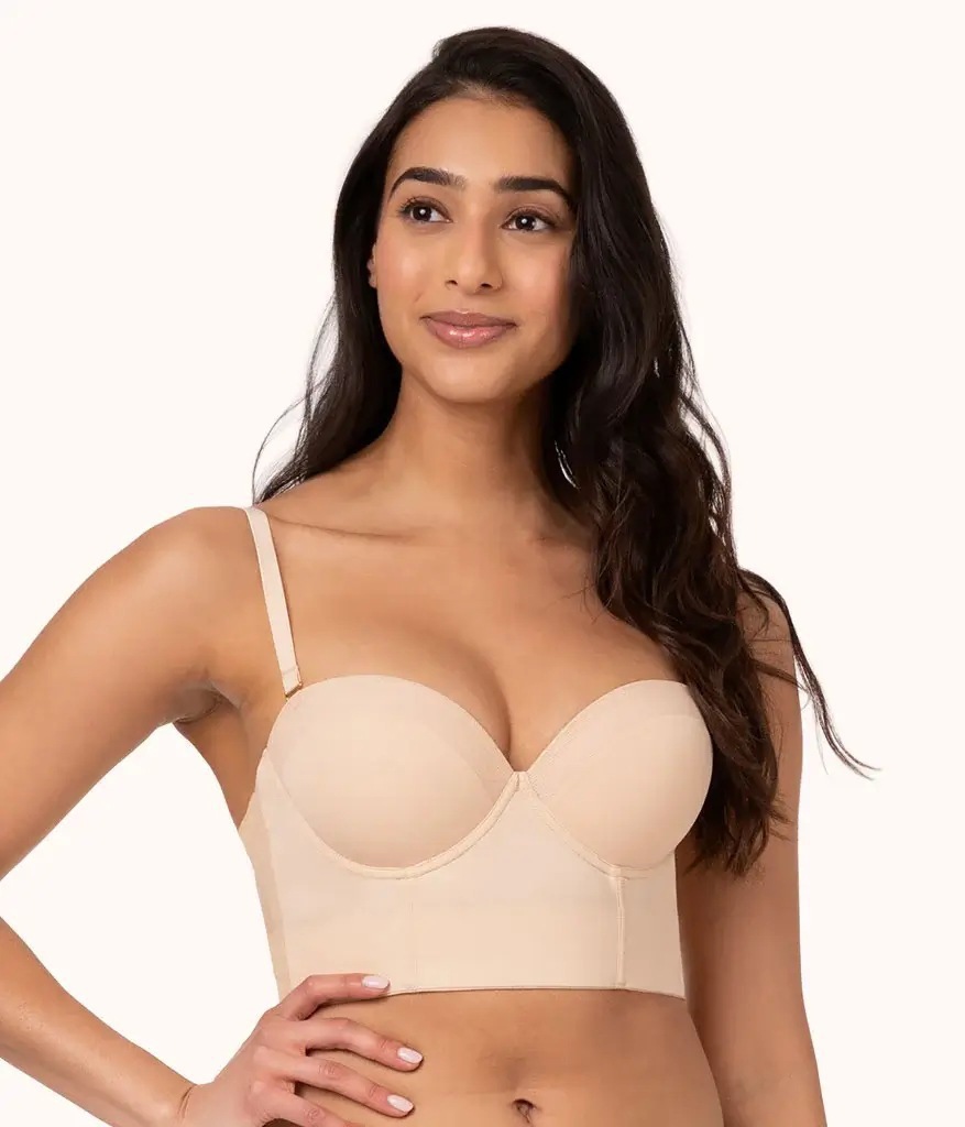 Minimalist Strapless Bra For Women Backless Low Back Lingerie_voghion.com
