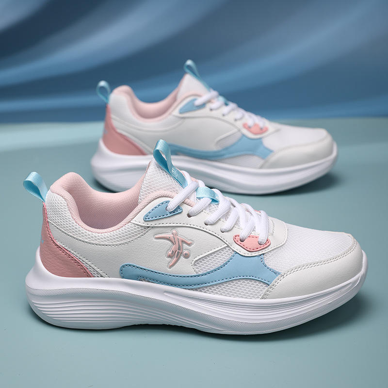 White Pink Moon 306 Leather+Net
