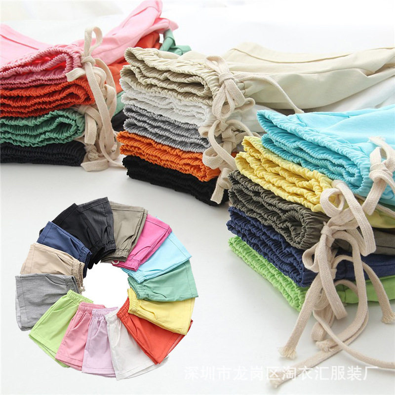summer children's cotton shorts