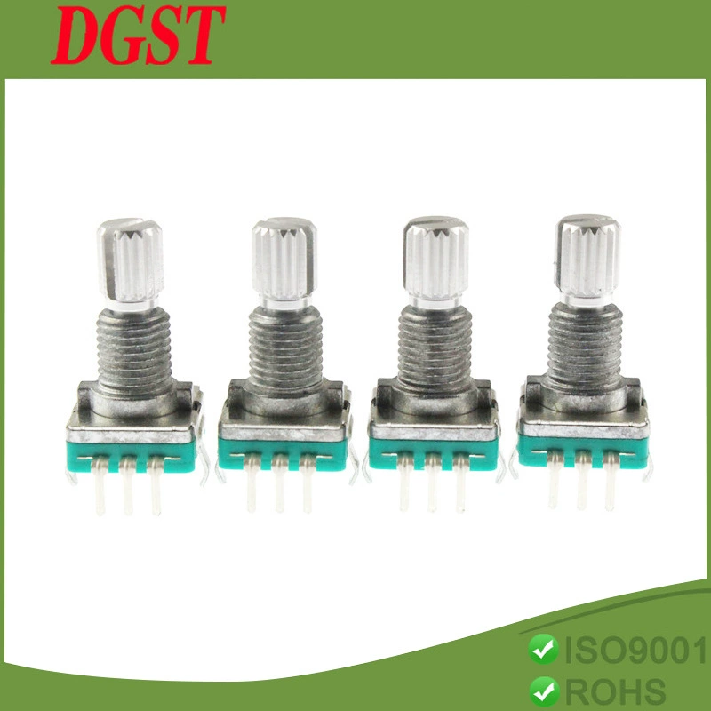 EC11 поворотный энкодер, устойчивый к высоким температурам, EC11, поворотный кнопочный энкодер, патч с ключевыми производителями, оптовая продажа