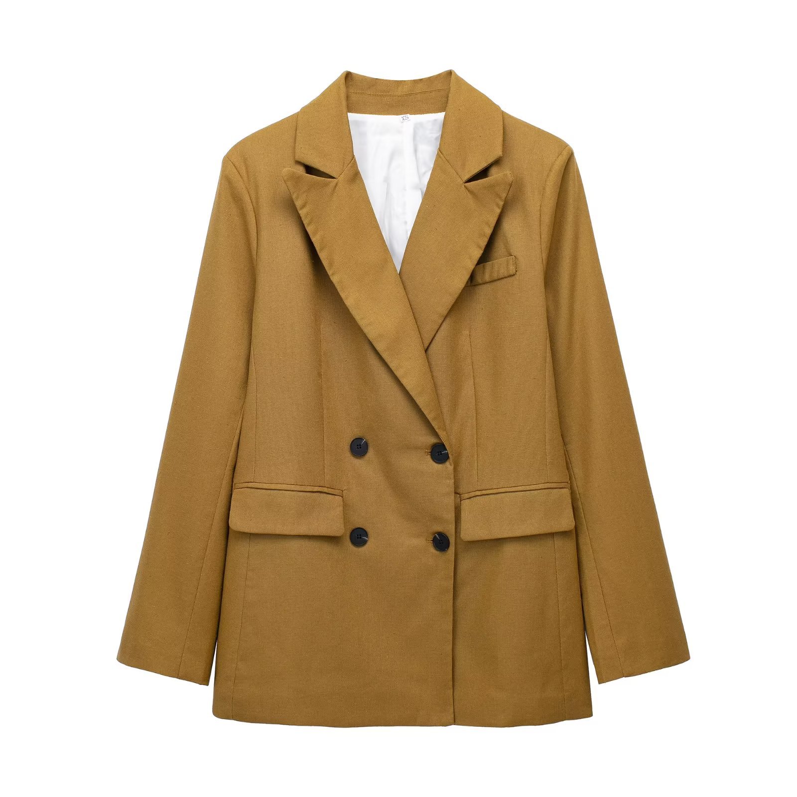 157g Weight Long Sleeve Sleeve Length Viscose fiber Fabric Type Pants Sets Sets Type 3 Pieces Set Quantity Daily Occasion Turndown Neckline Regular Fit Fit Type Solid Color Pattern Summer, Spring Season Women's Gender Business, Classic Style Style Women's Long Sleeve Blazers Business Classic Style Solid Color 104