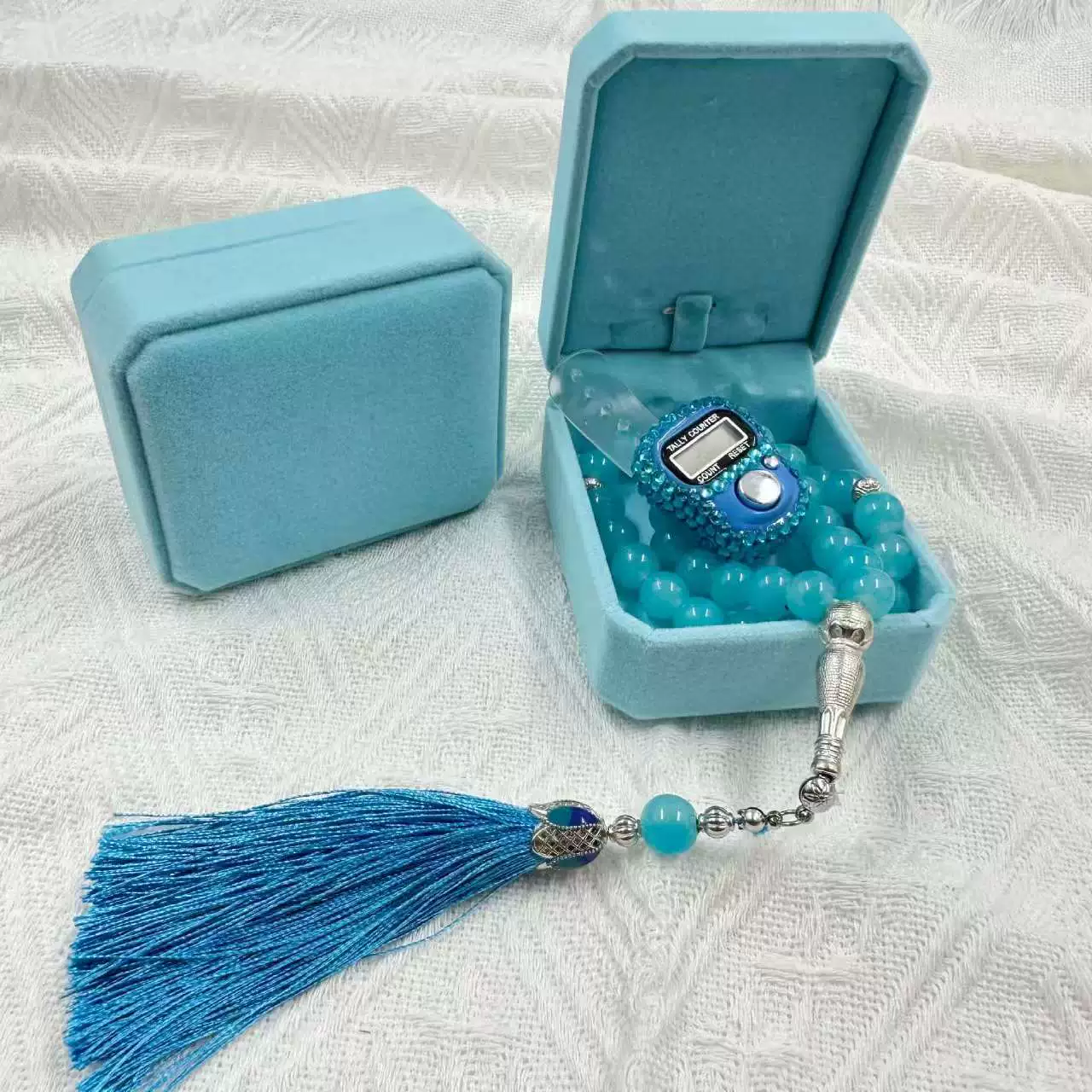 Rosary, abacus, glass set, Birthday gift