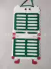 Off-white + green horizontal style-30*63-three-dimensional