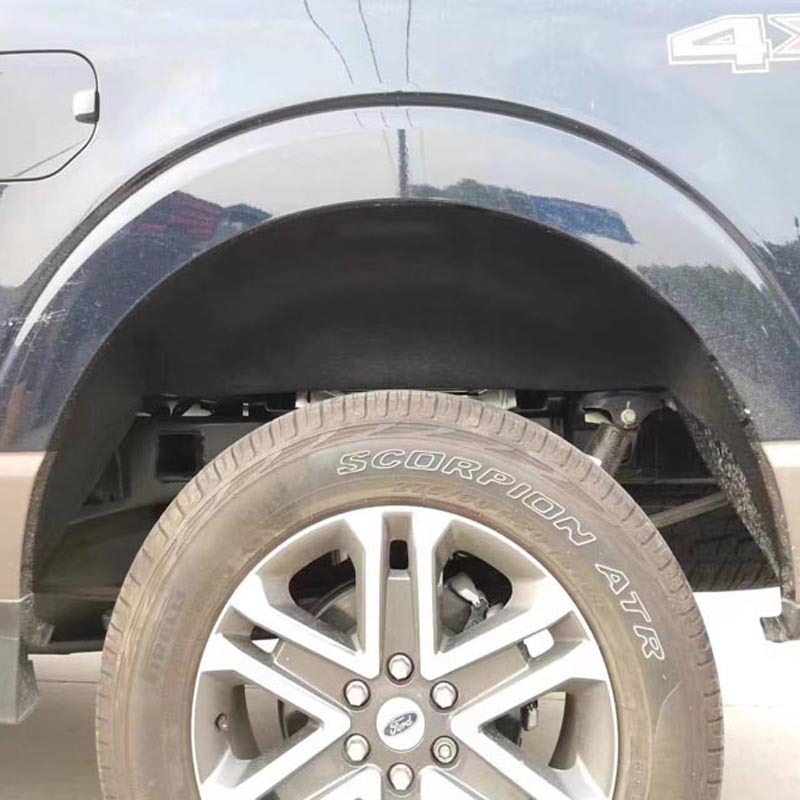 Para 21 - 26 años Ford F150, relleno interior de rueda trasera, guardabarros traseros, reducción de ruido, arena, algodón insonorizante