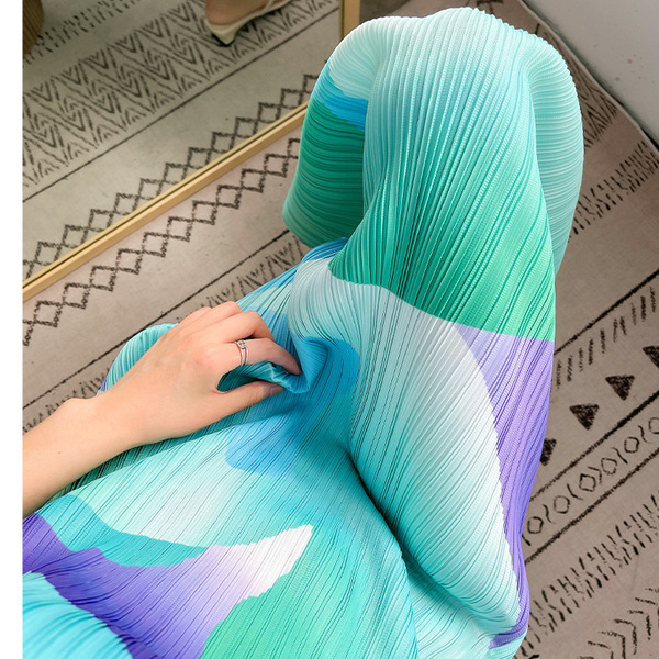 Long fitted summer dress