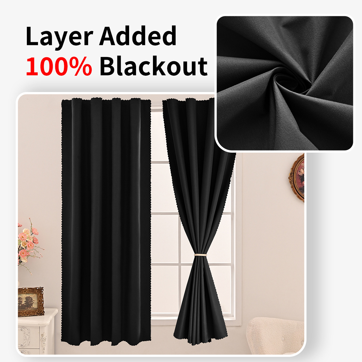 Sudeste asiático Velcro transfronterizo primavera textil cortina de protección solar cortina fabricantes de cortinas SHEIN