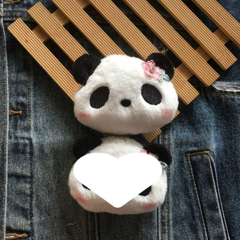 Cute brooch, pin for beloved, backpack, bag accessory, plush
