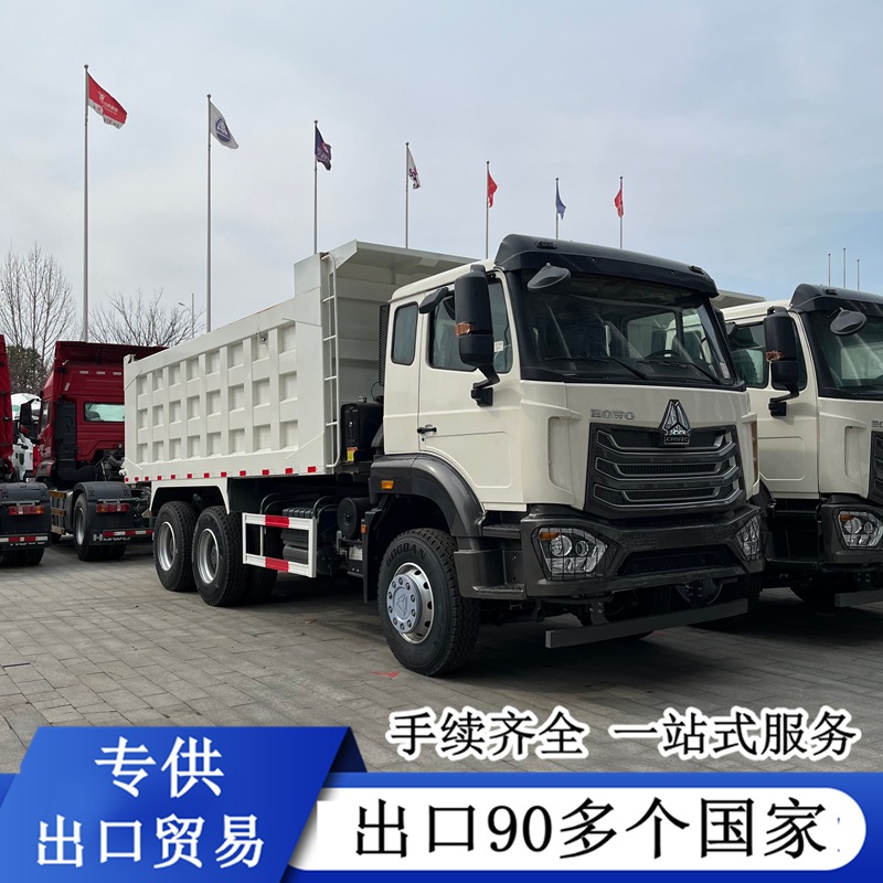 Used Eight-Wheel Shaanqi Delong Dump Truck, Export Model 6X4, Earthmoving Truck, National Standard Three, Emission Standard Two, Engineering Dump Truck