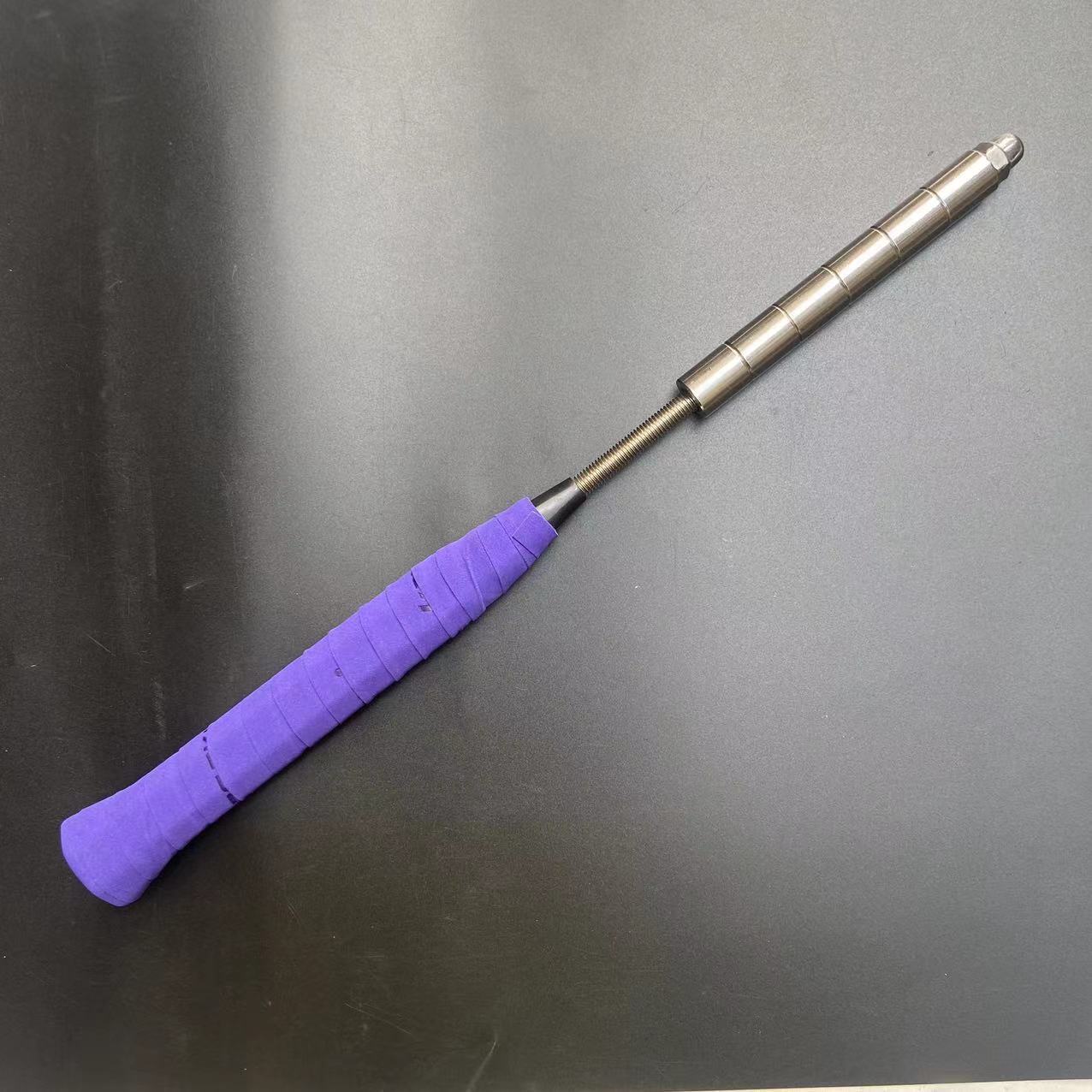 Mysports bádminton raqueta dedo palo bádminton entrenamiento pelo máquina ejercicio dedo agarre palo