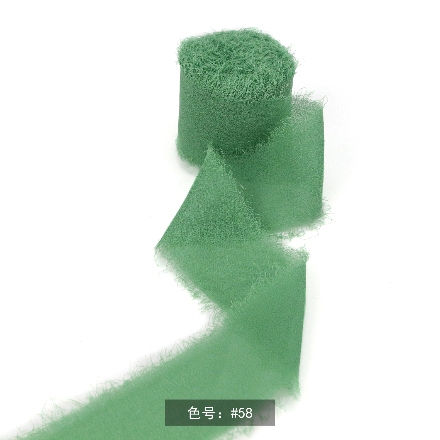 Venta al por mayor de gasa deshilachada cinta deshilachada ramo de la boda encaje de tela hecha a mano perla cinturón de gasa