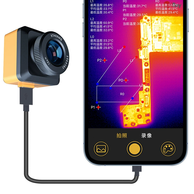 Тепловизор Arrow T2S+ — -20–450 °C, HD инфракрасный модуль для обслуживания плат