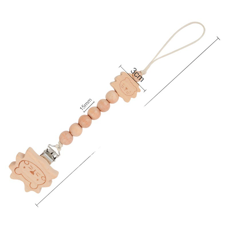 INS детские товары буковая цепочка для соски мультфильм животных зажим для соски резинка молярная игрушка