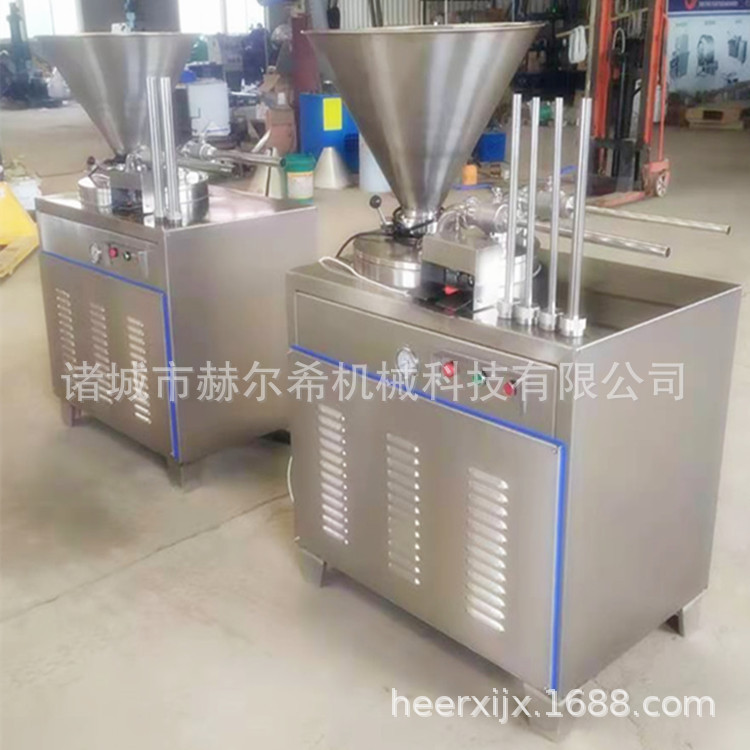 四川腊肠灌肠机 液压绞肉灌肠机 哈尔滨红肠灌肠机器 20灌肠机