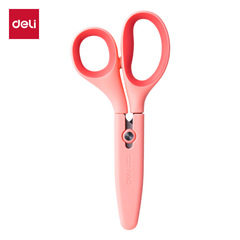 Leader 6074 Student Scissors Comfortable Rubber Handle Stainless Steel Pointed Scissors Handmade Sewing Office Shears