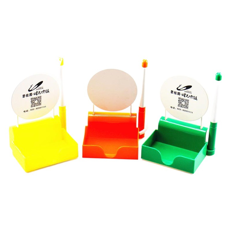 Bar Counter Fixed Signature Pen with Cord, Plastic Large Base for Bank Front Desk and Finance, Counter-Specific for Cross-Border Business