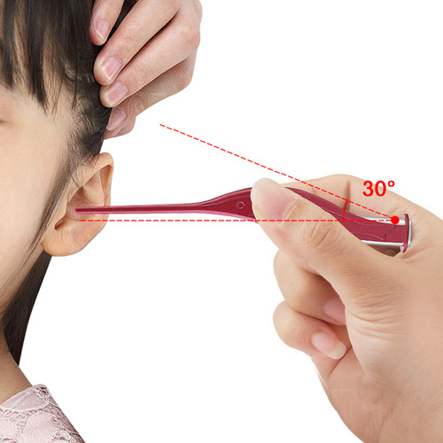 Children's luminous visible ear scoop SUB rechargeable ear scoop baby ear picking tool with light