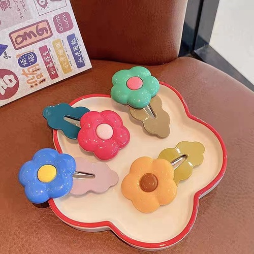 Baby bangs hair clip  new girl child side clip children forehead flyaway hair clip little girl hair accessory