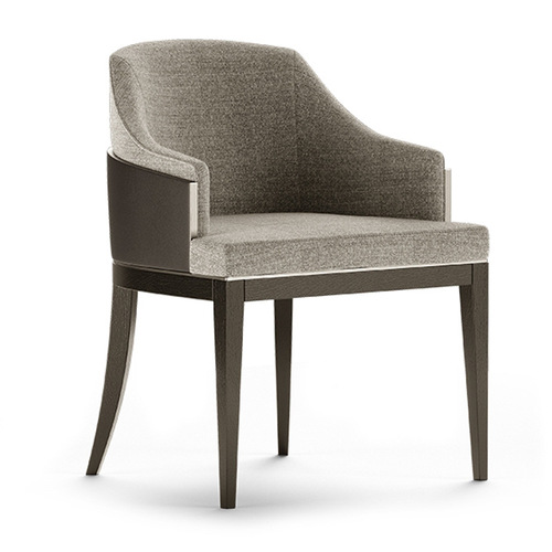Modern light luxury dining chair Italian simple high-end club restaurant hotel chair new Chinese style model room furniture