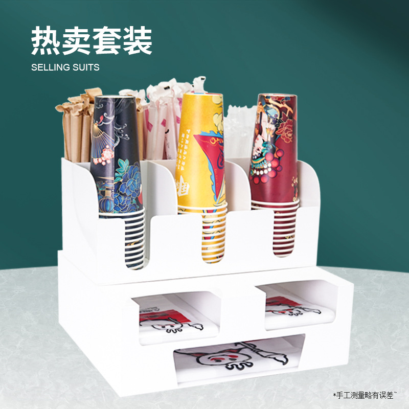 화이트 대형 스토리지 랙 조합 세트 숍 핫 세일