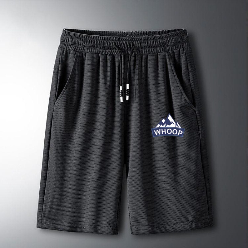 Summer Pants Air Conditioner Ice Silk Pants Men's Sports Shorts Men's Loose Thin Casual Plus Large Size Medium Pants