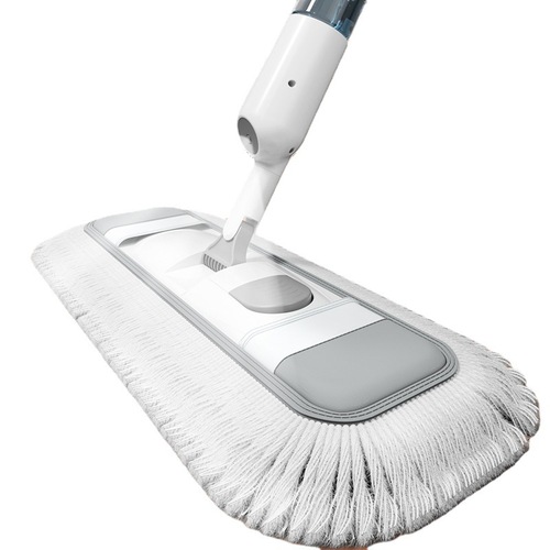 Wholesale spray water spray large flat dust push mop lazy household industrial cotton mop row mop delivery