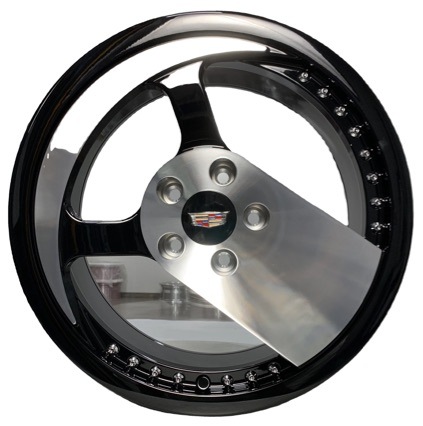 Ten thousand tons forged wheel hub modification 16-24 inch aluminum alloy 6061-T6 suitable for all models Special flush data