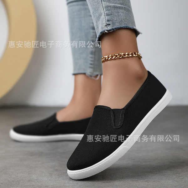 White cloth summer espadrilles