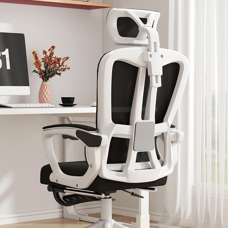 Ergonomic Chair, Waist-Protecting Computer Chair, Comfortable Sedentary Home Gaming Chair, Reclining Office Chair for Boys