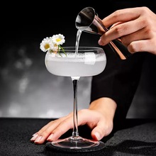高脚水晶玻璃甜品杯餐厅酒吧玛格丽特鸡尾酒杯香槟杯马天尼特饮杯