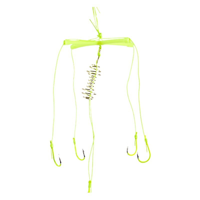 Fat head carp silver carp and Bighead balance hook flap hook pole hook wholesale hand Rod three-fork four-fork floating fishing silver carp and bighead carp fishing group manufacturers