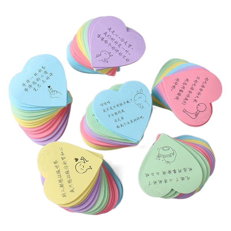 Заводские цветные N times наклейки креативная бумага для заметок любовь на вынос похвала липкая нота легко рвется прочные Бесшовные наклейки для заметок N раз