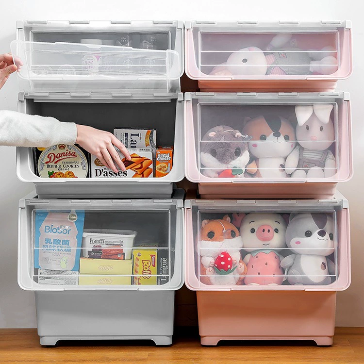 Toy, transparent storage box, storage system