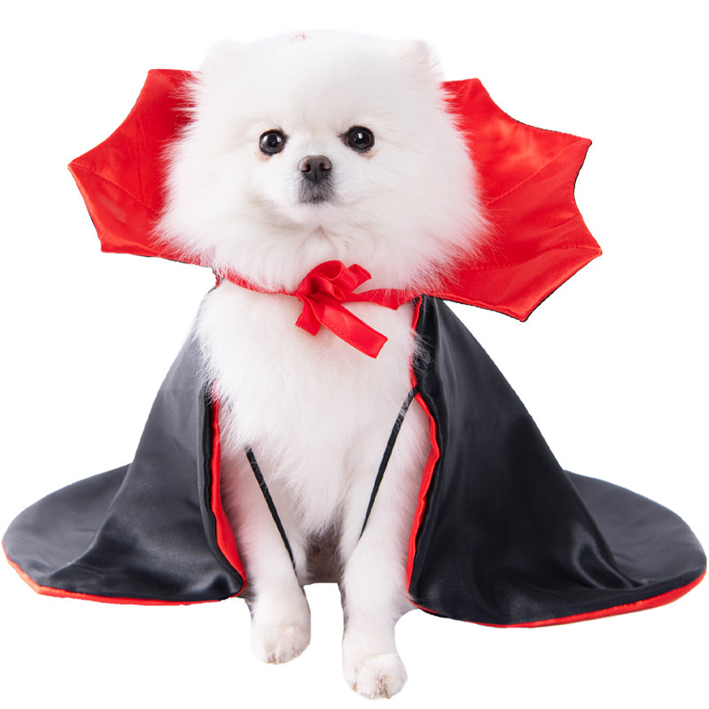 ペットのマントのハロウィンの猫の小型犬のワンピースのマントの風は縛られていません。|undefined