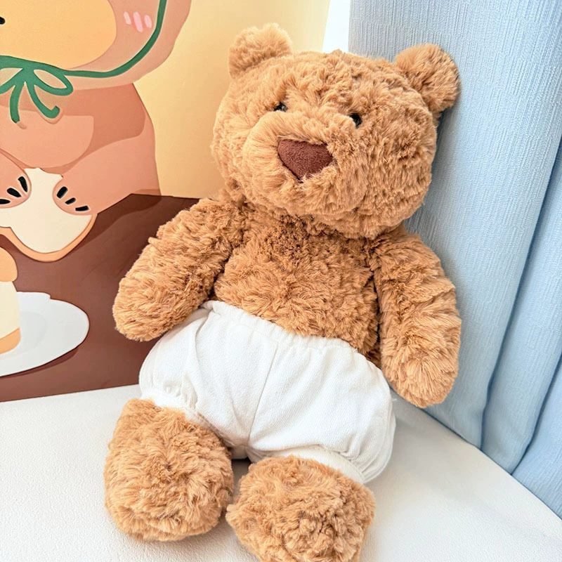 Котята Барселона Bear Clothes Барселона Bear Clothes Фланелевые пижамы Набор eye mask Cute Dressup