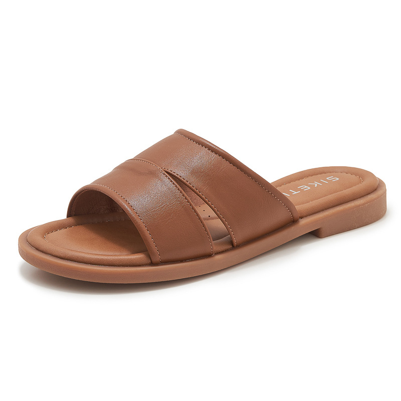 K9001 - 18 nuevo 2025 amazon moda versátil color sólido ligero y cómodo zapatillas de gran tamaño para mujeres al por mayor