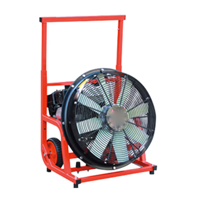 德派尔消防救援移动式机动排烟机火灾现场通风机推车式管道送风机