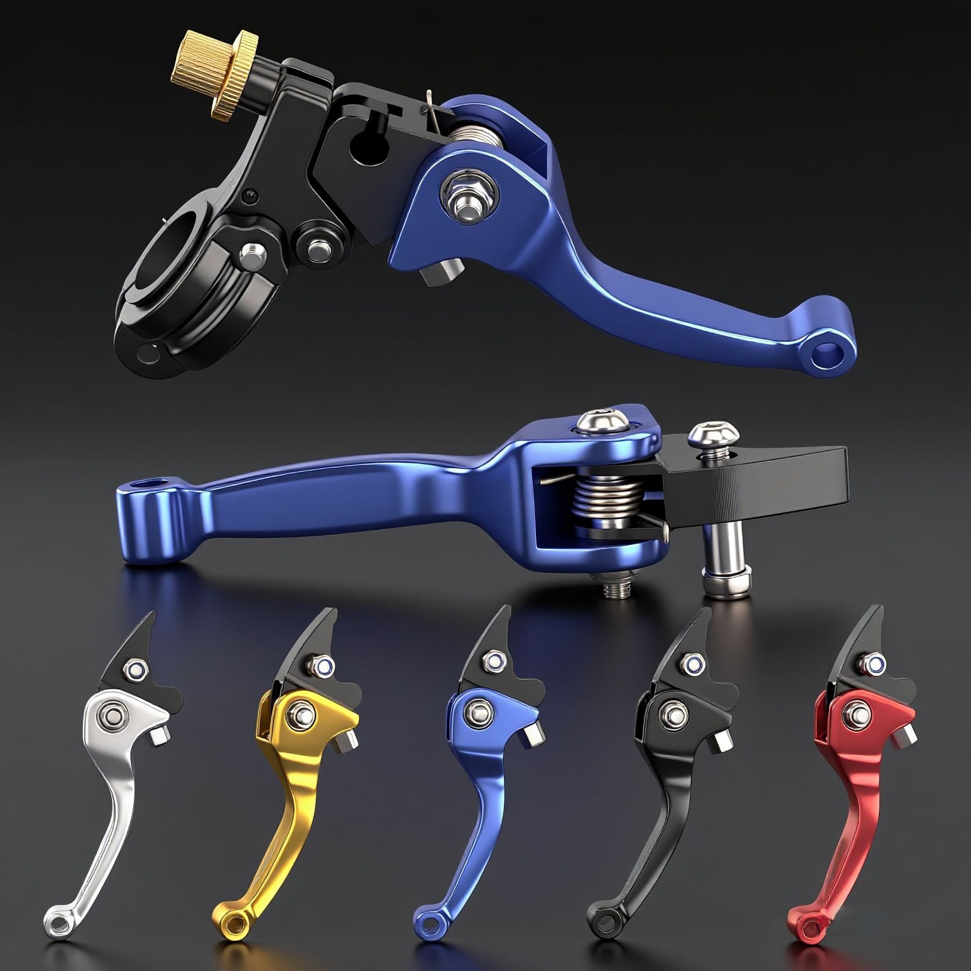 Accesorios de modificación de motocicleta ATV ASV mango de freno anti-caída embrague CRF KLX YZF EXC